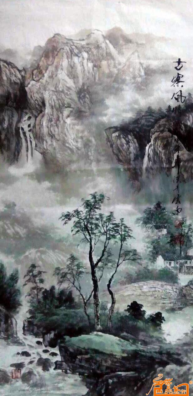中国著名书画大师宁汉青-作品88
